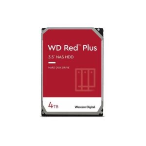 HDD NAS WD Red Plus 4TB CMR, 3.5, 256MB, 5400 RPM, SATA, TBW: 180 "WD40EFPX"