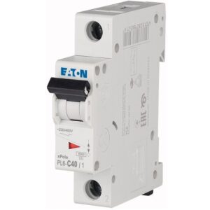 Siguranta automata 1P 40A Eaton PL6-C40/1 286537