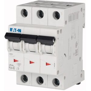 Siguranta automata 3P 10A Eaton PL6-C10/3 286599