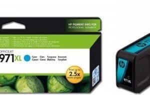 Cartus cerneala Original HP Cyan 971XL, compatibil OfficeJet X476/576/451/551, 6600pag (CN626AE)