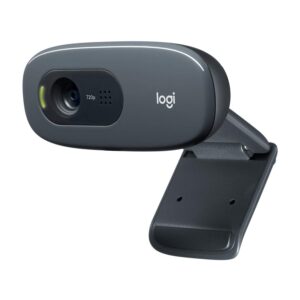 CAMERA  web LOGITECH C270, HD 720 rez 1280 x 720, USB 2.0, microfon, negru, "960-001063" (timbru verde 0.18 lei)