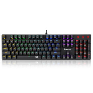 Tastatura Gaming Redragon Sindri Rainbow Black Red Switch Mecanica