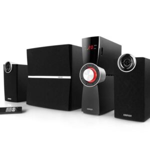 BOXE 2.1 EDIFIER, RMS: 53W (9Wx2 + 35W), amplificator extern, digital optical In, black 'C2XD' (include timbru verde 1 leu)