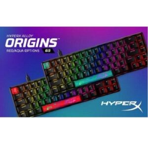 HP HYPERX ALLOY 65 AQU KEYBOARD RGB