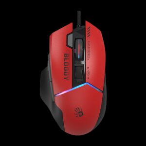 Mouse A4Tech, gaming, Bloody Extra Fire RGB, USB Sports Red, "W95Ultra Sports Red", (timbru verde 0.18 lei) 4711421 002301
