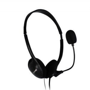 Casti cu microfon SPACER SPK-223, black