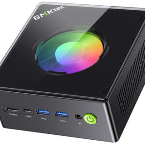 Mini PC GMKtec K11, Procesor AMD Ryzen 9 8945HS 4.0GHz Phoenix, 32GB RAM, 1TB SSD, Radeon 780M, Windows 11 Pro