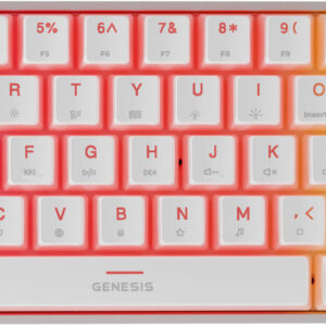 Tastatura Gaming Genesis THOR 660 G2 RGB White Gateron Brown Switch Mecanica