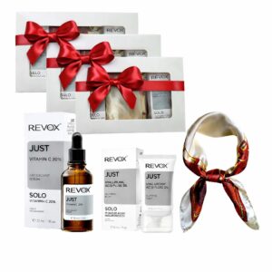 3 x Set Elysa – Ser Revox Vitamin C 20% 30ml, Hyaluronic Acid Fluid 3% 30ml