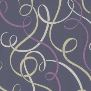 Tapet model abstract multicolor pe fundal negru D304220E