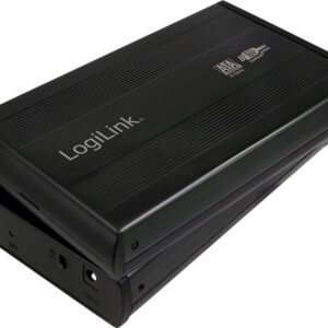 RACK EXTERN 3.5" USB3.0/SATA, Alu, black, LOGILINK (UA0107)
