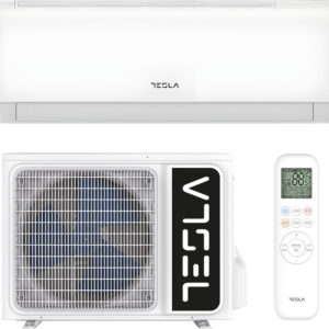 Aer conditionat Tesla Superior TA36QQCT-1232IAWT, 12000 BTU, A++/A+, Wi-Fi, Incalzire -25 grade, Inverter, Filtru antibacterian Lizozim, Flux de aer smart