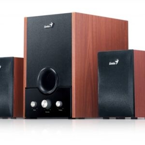 BOXE 2.1 GENIUS 'SW-HF2.1 1700', RMS: 8Wx2 + 29Wx1, cherry wood '31731037100' (include timbru verde 1 leu)