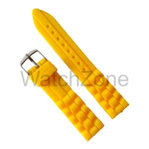 Curea Ceas Silicon Galbena 18mm 20mm 24mm WZ1128