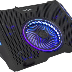 Stand/Cooler notebook White Shark AURORA, max. 17.3 inch, black, ventilatoare 5, iluminare LED