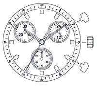 Mecanism Ceas Miyota JS00