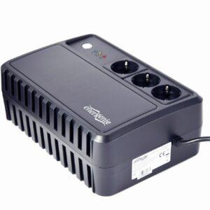 UPS GEMBIRD, Line Int. , brick,  600VA/360W, AVR, Schuko x 3, 1 x baterie 12V/7Ah, LED, back-up 1 - 10 min., montabil pe perete, "EG-UPS-3SDT600-01" (timbru verde 11 lei)