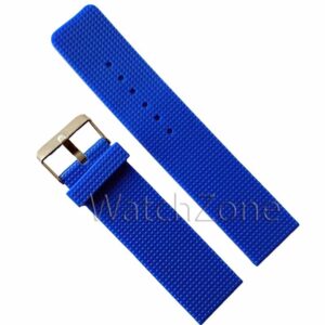 Curea Ceas Silicon Albastra 22mm WZ1246