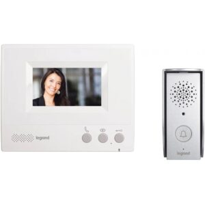 Kit videointerfon entrylevel, LCD 4,3 inch, infrarosu Legrand 369560