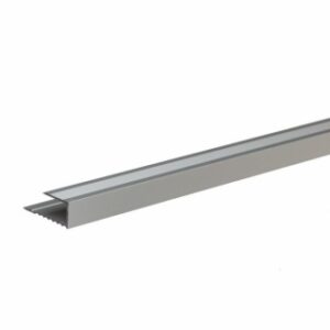 Profil aluminiu terminatie parchet S63  Argintiu  8.9x29mm  2.7 m