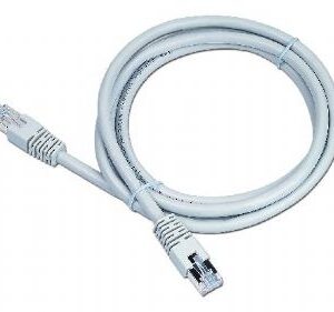 Cablu UTP Patch cord cat. 6, conectori 2x 8P8C, lungime cablu: 7.5m, ecranat, mufe turnate, bulk, Alb, GEMBIRD (PP6-7.5M)