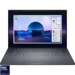 Laptop DELL 16'' Pro Max 16 Premium MA16250, FHD+ 120Hz VRR, Procesor Intel® Core™ Ultra 7 265H (24M Cache, up to 5.30 GHz), 32GB LPDDR5X, 1TB SSD, RTX PRO 2000 Blackwell 8GB, Win 11 Pro, 3Yr ProSupport