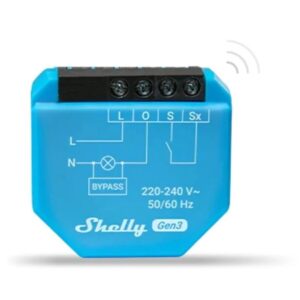 Releu inteligent Shelly 1L GEN3, 1 canal, nu necesita nul, integrare Home Assistant, Matter 3800235261637