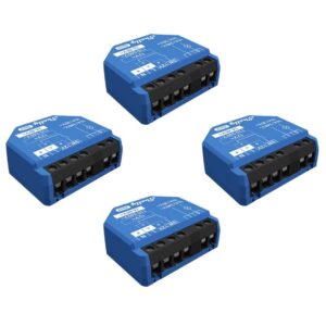Shelly 1 Gen3 Set de 4 relee WiFi/Bluetooth, contact uscat 3800235261781
