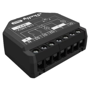 Releu inteligent Shelly 2PM GEN3, 2 canale, monitorizare consum, WiFi, Bluetooth, 2x10A 3800235261903
