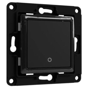 Intrerupator de perete Shelly cu 1 canal pentru releu 3800235266168, negru