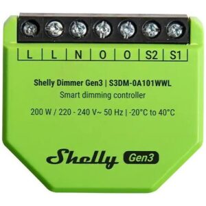 Dimmer inteligent Shelly Dimmer Gen3 / 3800238070526