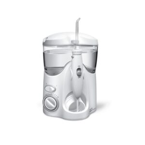WATERPIK Irigator oral Ultra WF-100, 10 trepte presiune, 6 rezerve, Alb