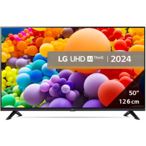 Televizor LED LG Smart TV 50UT73003LA Seria UT73 126cm gri-negru 4K UHD HDR
