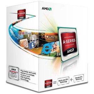 CPU AMD skt FM2 A4 X2 6300 3.90/3.70GHz, 1MB cache, 65W, BOX 'AD6300OKHLBOX'