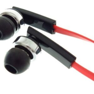 Casti  interne cu microfon - red-black, control volum, Gembird Porto 'MHS-EP-OPO'