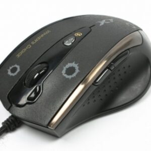 Mouse Optic Gaming USB A4TECH (F3), Black, wired cu 7 butoane si 1 rotita scroll, rezolutie ajustabila peste 2000dpi, Full Speed 1000Hz