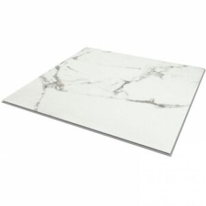 Pardoseala SPC decor piatra Vilo Calacatta Snow 600x600x5/0.55 mm