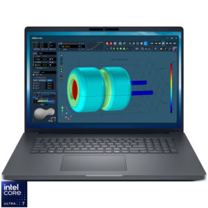 Laptop DELL 18'' Pro Max 18 Plus MB18250, QHD+, Procesor Intel® Core™ Ultra 7 265HX (30M Cache, up to 5.30 GHz), 32GB DDR5 CSODIMM, 1TB SSD, RTX PRO 3000 Blackwell 12GB, Win 11 Pro, 3Yr ProSupport