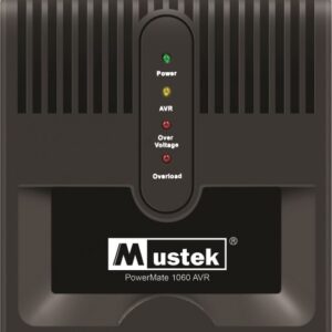 AVR MUSTEK PowerMate 1060 (1000VA), Schuko - Voltage regulating '98-AVR-1060' (include timbru verde 3 lei)