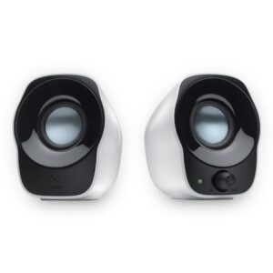 BOXE Logitech 2.0 'Z120' RMS power 1.2W, volume control, USB '980-000513' (include timbru verde 1 leu)