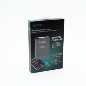 Smart charger 4 port USB Spacer (SPCH-017)