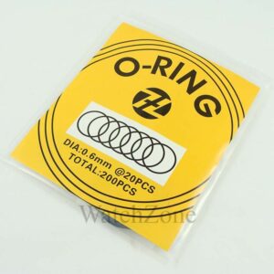 Set garnituri ceas 200 bucati O-RING Grosime 05mm / 06mm / 07mm