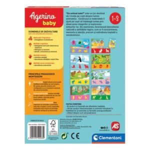 Joc educativ - Baby Montessori - Ce animal este?