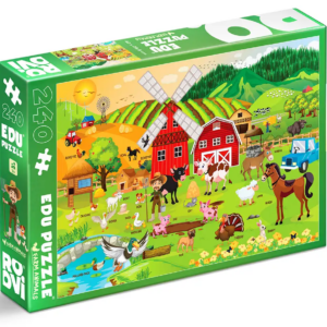 Puzzle 240 piese - Farm Animals