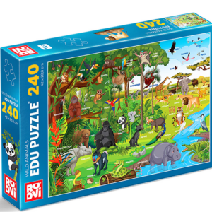 Puzzle 240 piese - Wild Animals