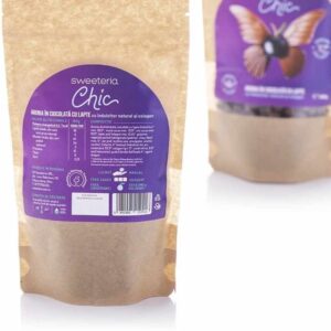 Aronia invelite in ciocolata cu lapte cu colagen (fara zahar, vegan ) - Sweeteria Chic, 200g