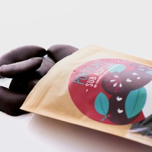 Felii de portocale invelite in ciocolata neagra cu stevia (fara zahar) - Sweeteria, 200g