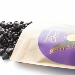 Agrise invelite in ciocolata amaruie cu colagen (fara zahar, vegan ) - Sweeteria Chic, 200g