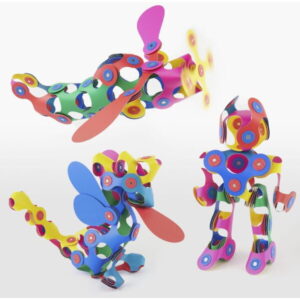 Set magnetic de construit - Super Curcubeu