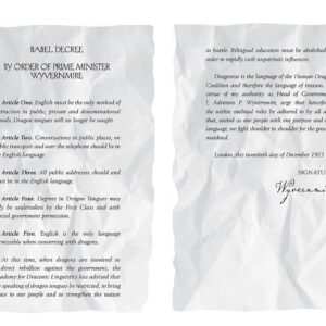 A Language of Dragons